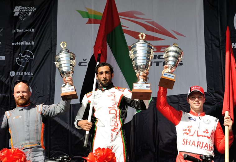 UIM F2: Rashed al Qemzi (Abu Dhabi Team), wins the Lithuania Grand Prix